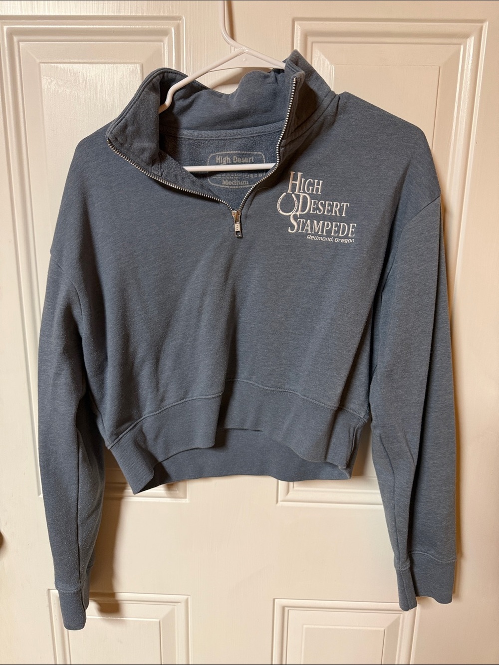 Women's rodeo Quarter-Zip Cropped Sweatshirt